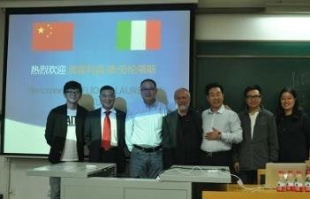 意大利著名电影制片人劳伦蒂斯来中国传媒大学讲座