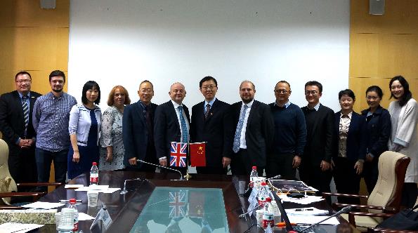 英国诺丁汉特伦特大学校长代表团访问华东师范大学