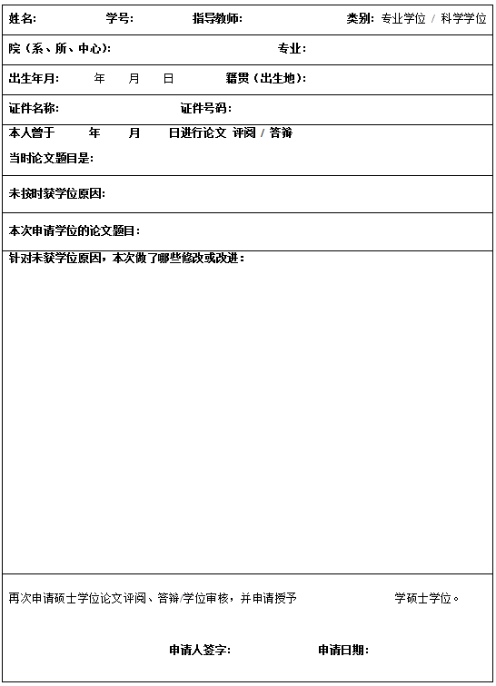 北京大学在职研究生可以重新申请学位，你知道吗?附审批材料整理要求